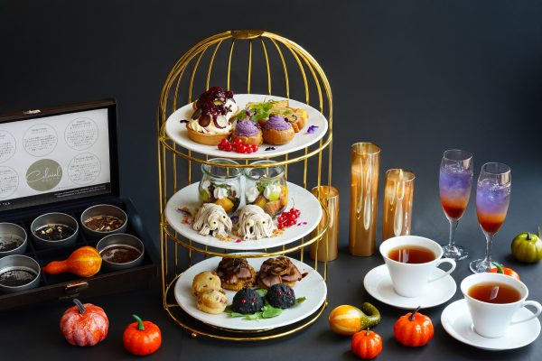 9月1日 ~ 10月31日<br>【平日限定★Halloween Afternoon Tea】<br>秋の味覚を楽しむ！スイーツ＆セイボリー全8種 × カフェフリーの画像